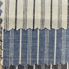 Cotton Uneven Thread Work 스트라이프